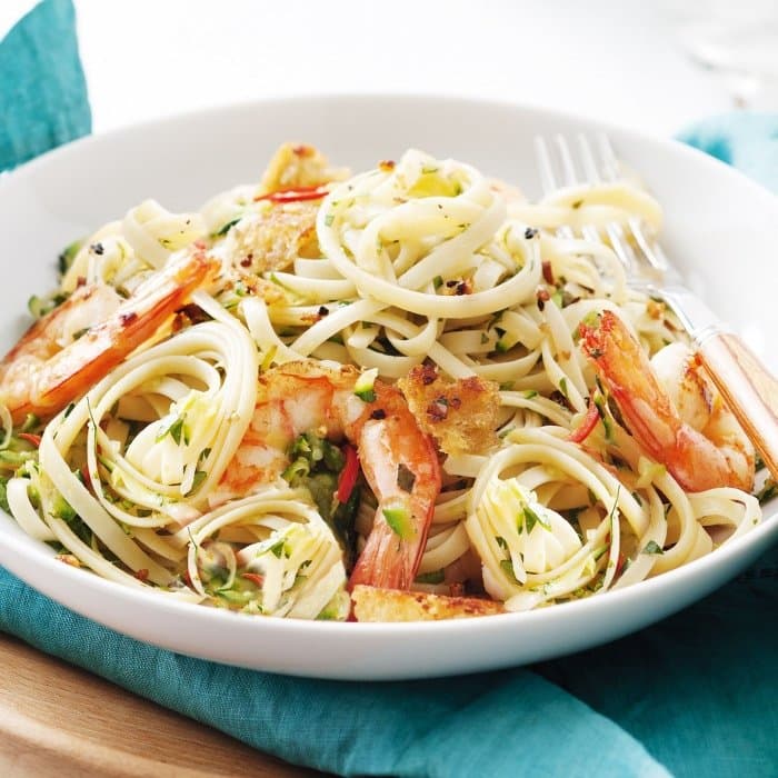 Prawn Linguine